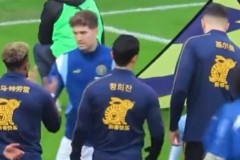 狼隊穿中文拜年外套 黃喜燦穿韓文