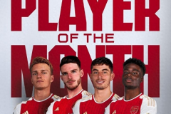 阿森納2月最佳球員候選 厄德高領銜名單