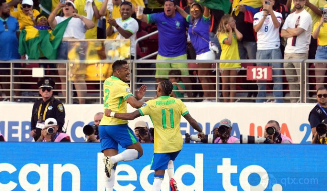 巴西戰平哥倫比亞