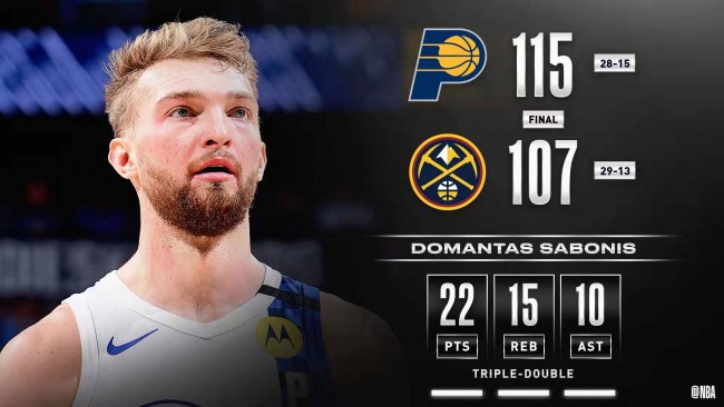 步行者115-107掘金