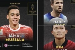 拜仁三將入圍金球獎評選 凱恩金玟哉雙雙入選