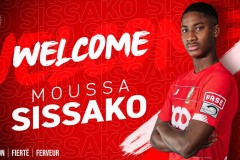 官宣：巴黎後衛西薩科租借加盟標準列日