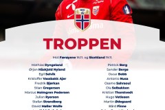 挪威國家隊最新名單 哈蘭德厄德高領銜