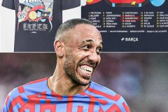 奧巴梅揚隨巴薩獲西甲冠軍 出場8分鍾收獲生涯首個聯賽冠軍