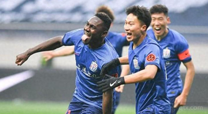 上海申花隊員們