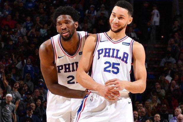恩比德和西蒙斯才是76人真正的核心