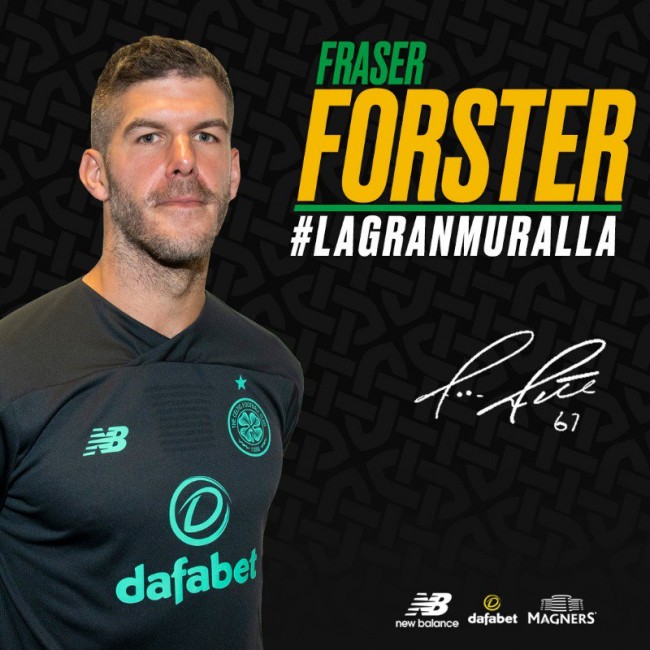 南安普頓門將弗雷澤福斯特租借加盟凱爾特人