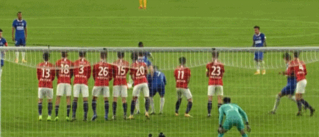 博拉尼奧斯任意球世界波破門