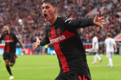 德甲勒沃庫森2-1霍芬海姆 希克傷停補時絕殺