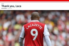 拉卡澤特離開阿森納 將重返裏昂