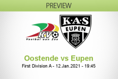 比甲奧斯坦德VS歐本前瞻：奧斯坦德進攻不俗