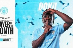 多庫被評為曼城11月最佳球員 貢獻1球4助攻