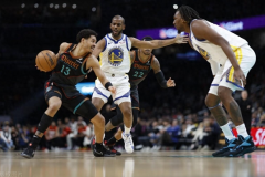 NBA常規賽勇士以123-112戰勝奇才 克萊25+3庫裏18分庫茲馬25+12