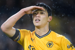 黃喜燦成狼隊曆史第3位單個英超賽季打進10+進球球員 本賽季黃喜燦19場英超打進10球