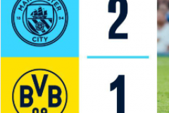 歐冠曼城2-1逆轉多特 哈蘭德逆天絕殺弑舊主斯通斯精彩落葉球