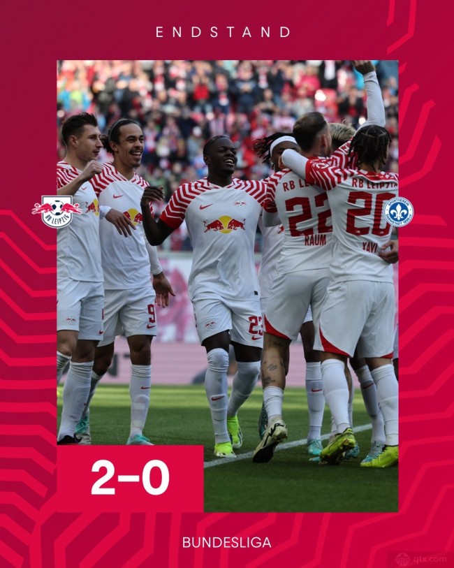 萊比錫2-0達姆施塔特