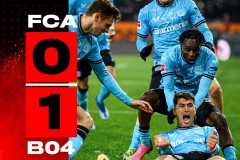 德甲奧格斯堡0-1勒沃庫森 帕拉西奧斯補時階段讀秒絕殺