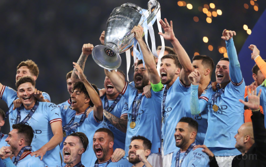 2022/23賽季歐冠冠軍獲得者曼城