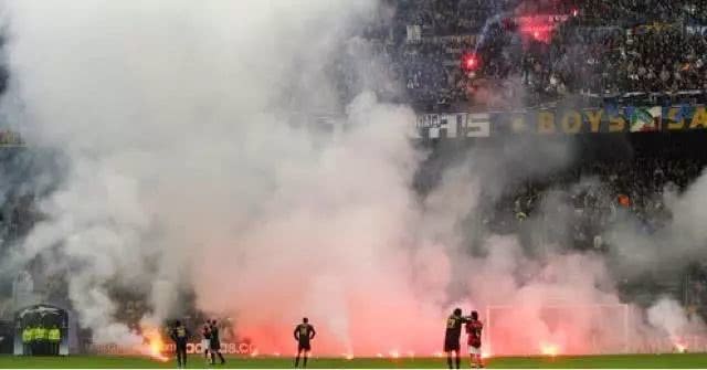 米蘭德比看煙花是怎麼回事？