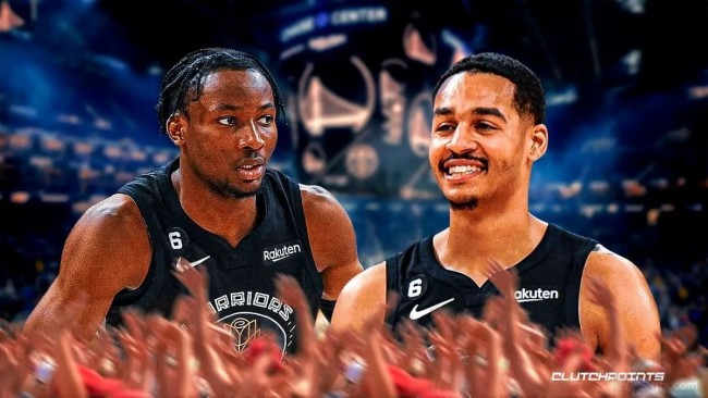 勇士球員喬納森-庫明加和喬丹-普爾