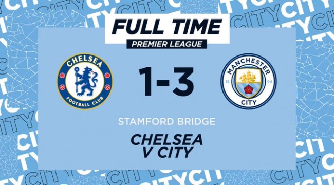 英超切爾西1-3曼城 德布勞內傳射京多安破門