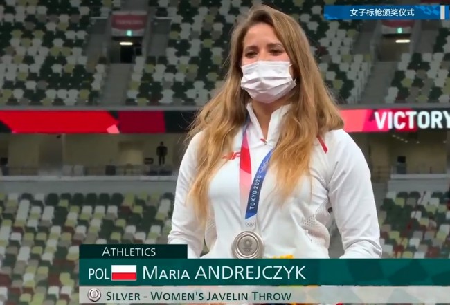 運動員Maria Magdalena Andrejczyk