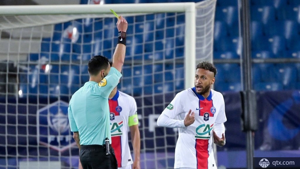 內馬爾法國杯決賽將停賽