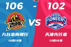 CBA常規賽戰報吉林男籃106-102天津男籃 皮特森23+7+5薑偉澤13+11