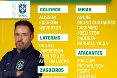 巴西最新國家隊名單 內馬爾馬丁內利傷缺