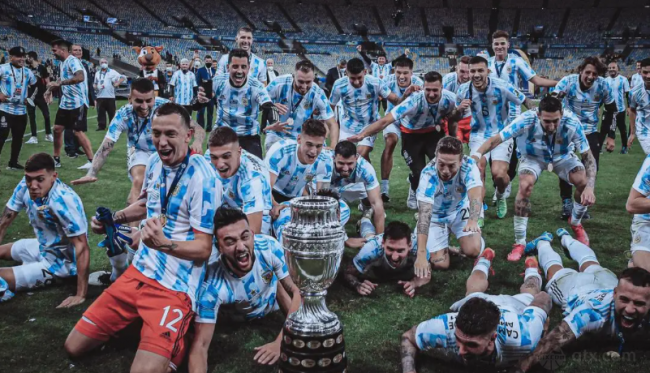 美洲杯奪冠的阿根廷隊