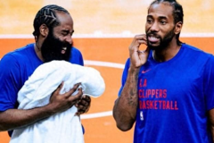 哈登談倫納德傷病 倫納德連續缺席第三場比賽