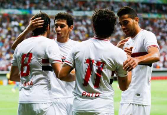 聖保羅的球員們