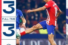 西甲馬德裏競技3-3赫塔菲 馬競連續兩輪不勝