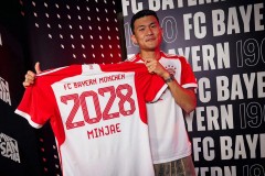 金玟哉加盟拜仁 簽約至2028年