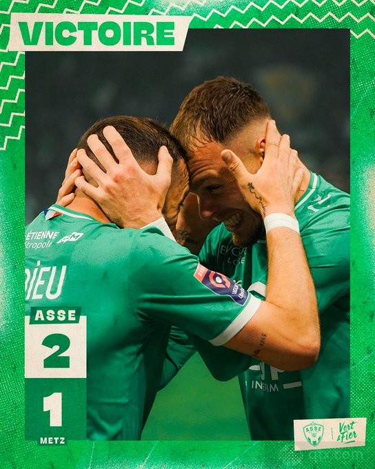 聖埃蒂安2-1梅斯