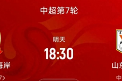 中超青島西海岸VS山東泰山比賽分析 西海岸能否延續黑馬本身