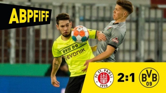 多特蒙德1-2聖保利