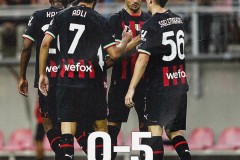熱身賽米蘭5-0大勝沃爾夫斯貝格 萊奧破門