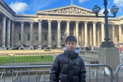 張琳豔逛大英博物館 已經返回英國