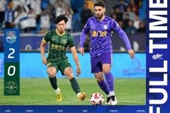 中超天津津門虎2-0浙江隊 盧卡斯烏龍哈達斯點射建功
