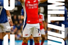 英超伊普斯維奇0-4阿森納 特羅薩德雙響馬丁內利恩瓦內裏破門