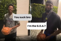 詹姆斯自稱GOAT 起因是被布萊斯噴垃圾話